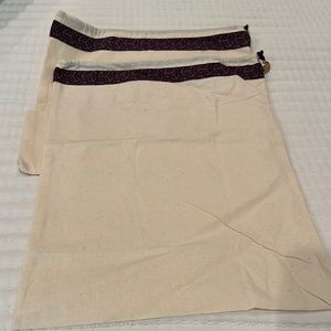 Set of 2 Tory Burch dust bags